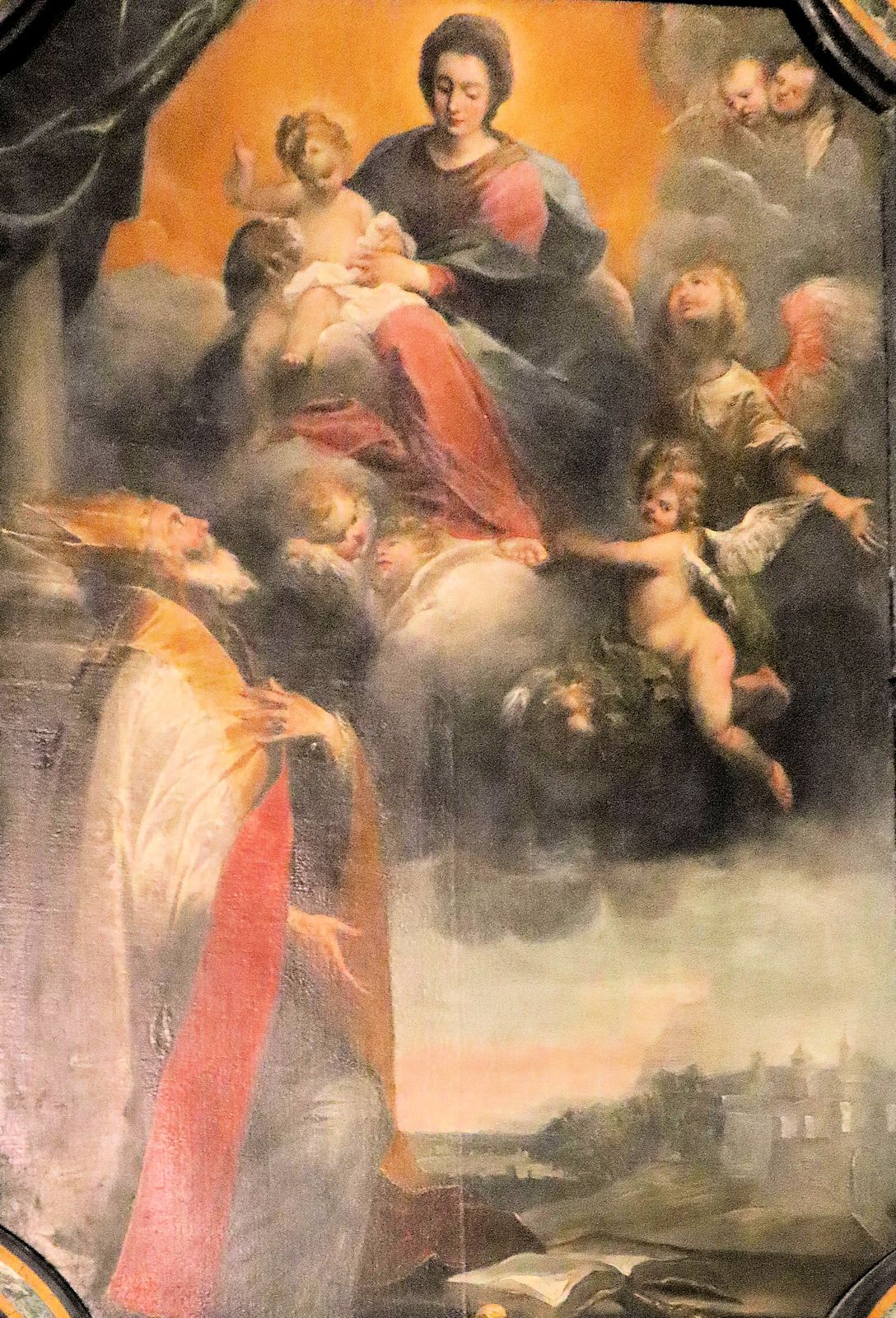 Altarbild in der Kathedrale in Acqui Terme