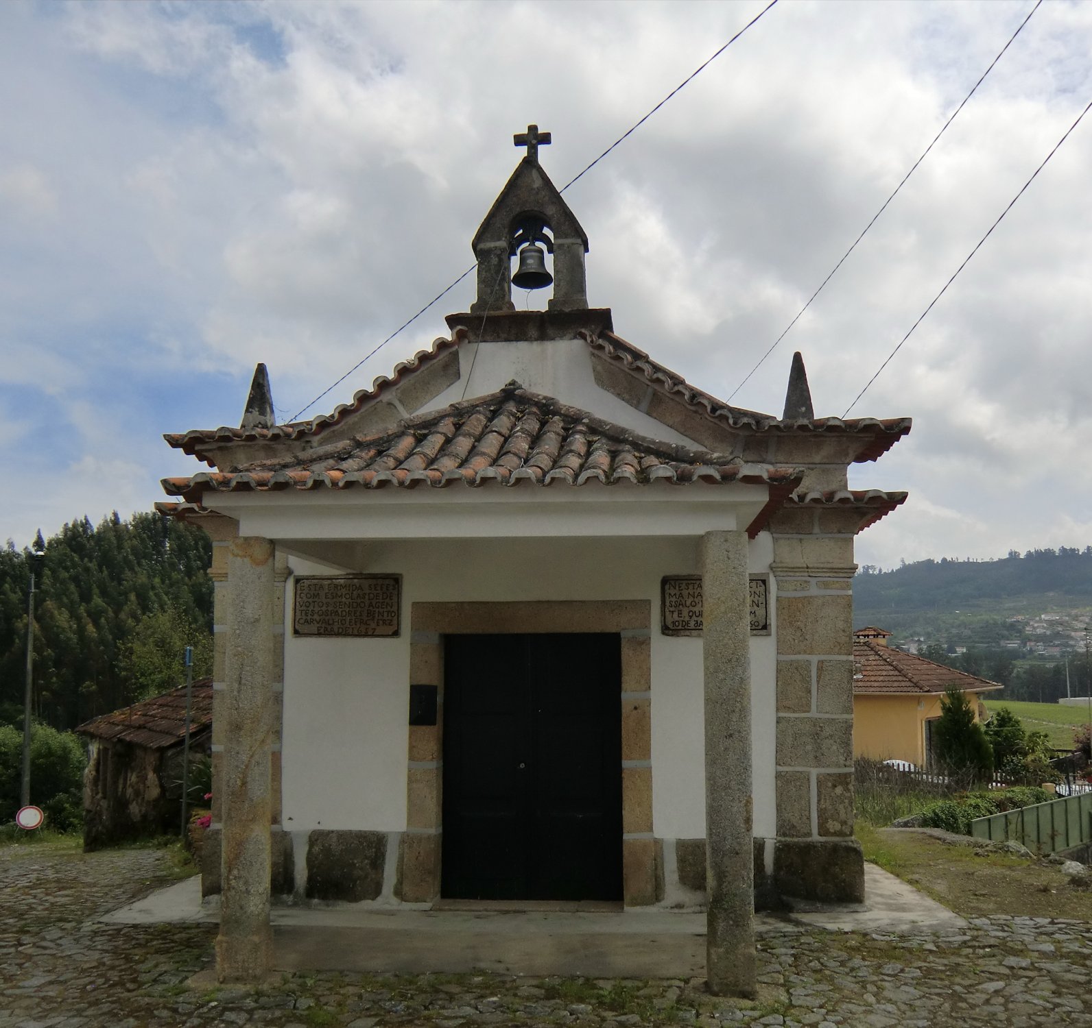 Kapelle an der Stelle des Hauses in Tagilde, wo Gundisalvus geboren wurde