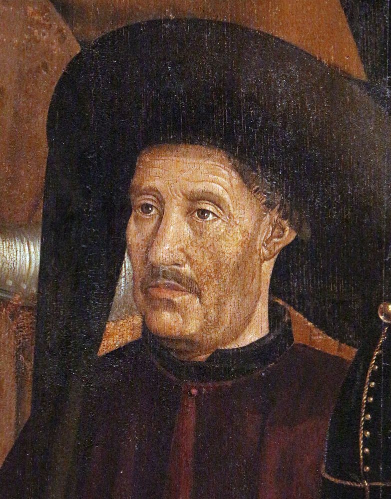 Nuno Gonçalves: Detail aus dem Vinzenz-Polytriptychon, um 1470, im Museu Nacional de Arte Antiga in Lissabon