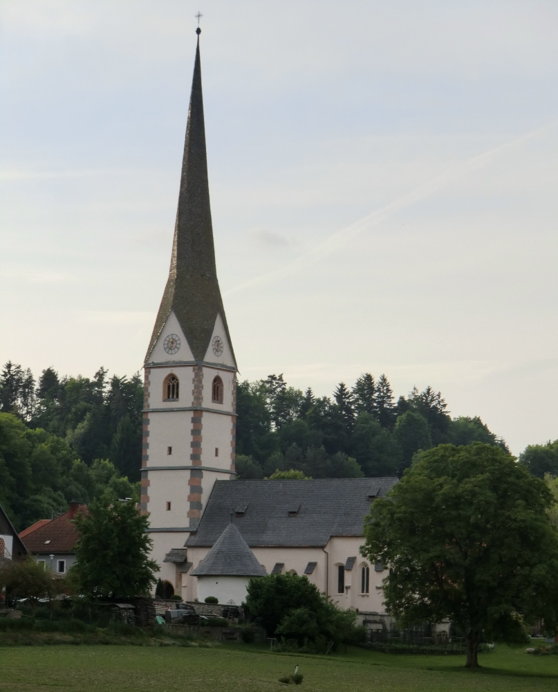 Kirche in St. Margarethen ob Töllerberg, deren Ursprungsbau Hemma stiftete