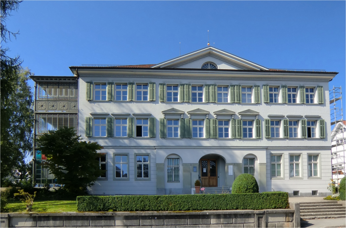 ehemaliges Bezirkskrankenhaus in Heiden, wo Dunant bis zu seinem Tod lebte, heute „Dunant-Museum”