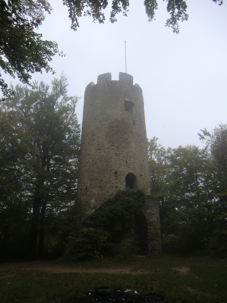 Rekonstruierter Turm in der ehemaligen Burg Zähringen