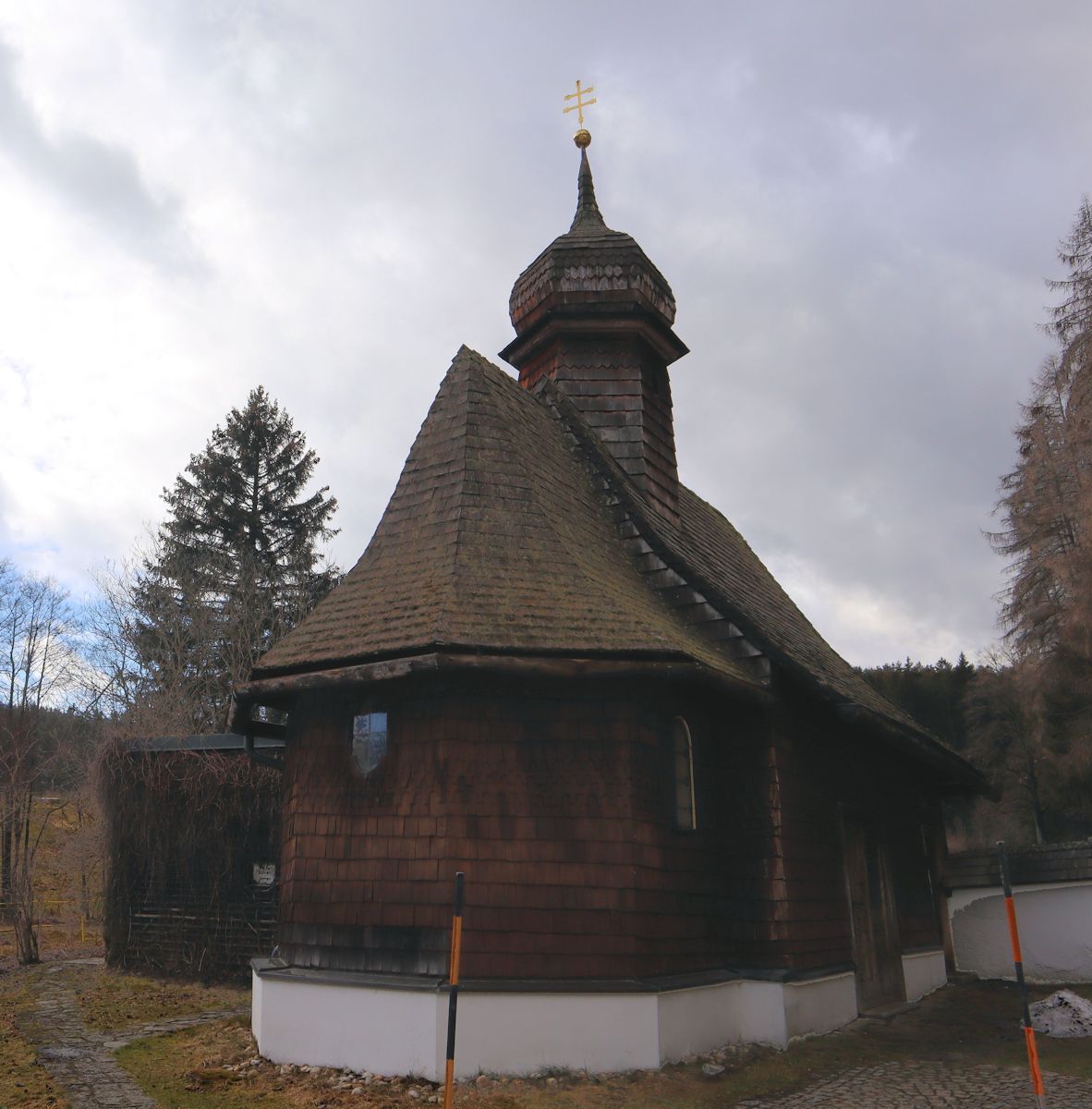 Maria geweihte Kapelle an der Stelle von Hermanns Einsiedelei in St. Hermann bei Bischofsmais