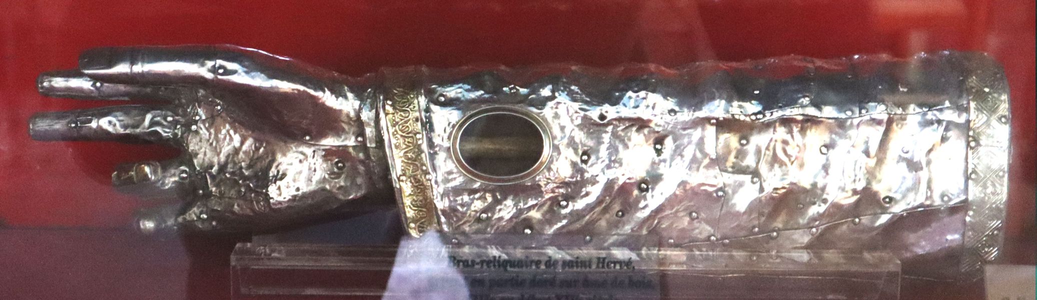 Reliquie in der Kirche in Lanhouarneau