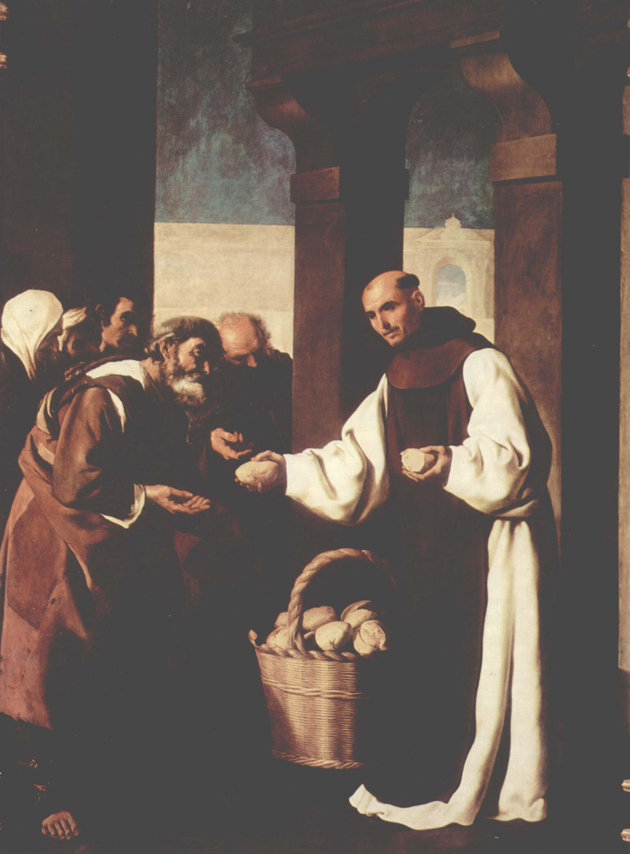 Francisco de Zurbarán: ein Hieronymitenmönch, 1639, im Kloster Santa María de Guadalupe bei Cáceres