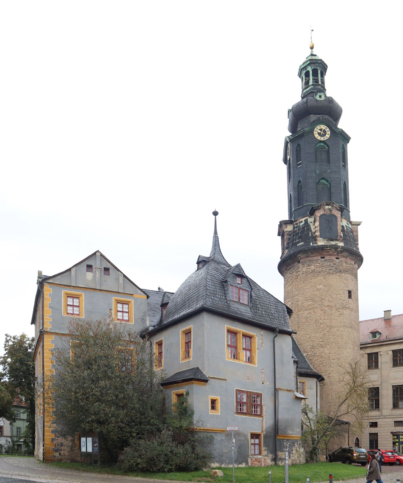 „Bastille”</a>, die ehemalige Burg in Weimar