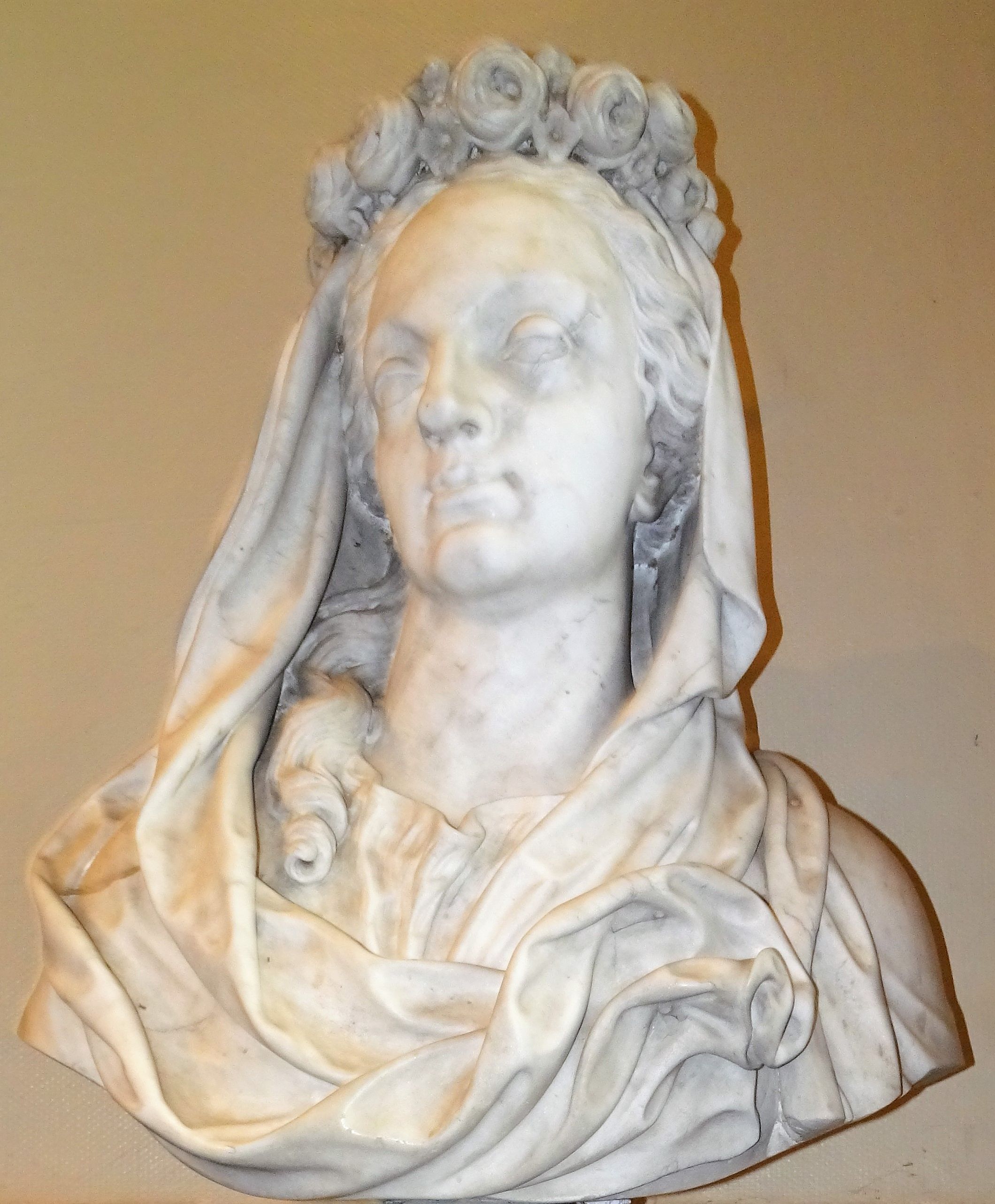 Büste in der Kirche Sainte Hiltrude in Liessies
