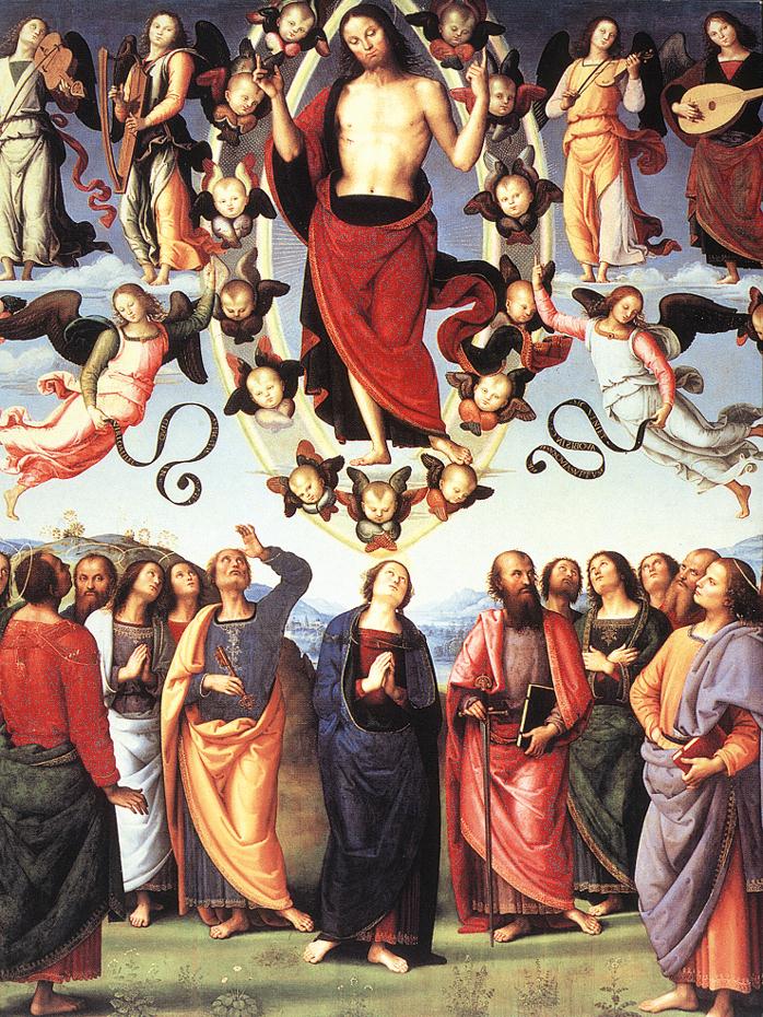 Pietro Perugino, 1496 - 98, kommunales Museum der schönen Künste in Lyon