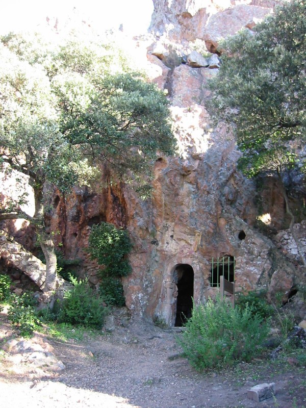 Honoratus' Einsiedelei in den Bergen bei Fréjus