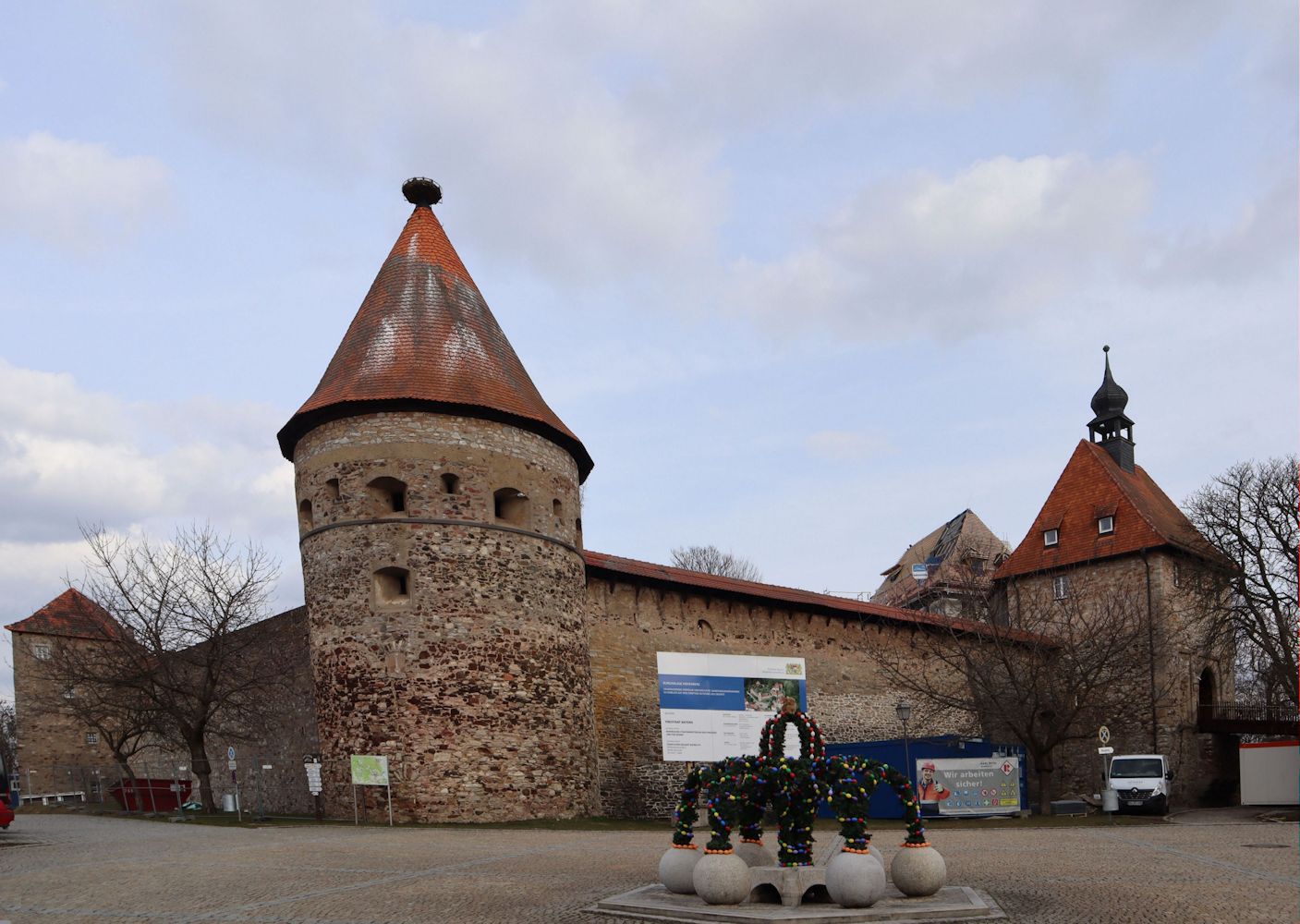 Burg in Hohenberg an der Eger