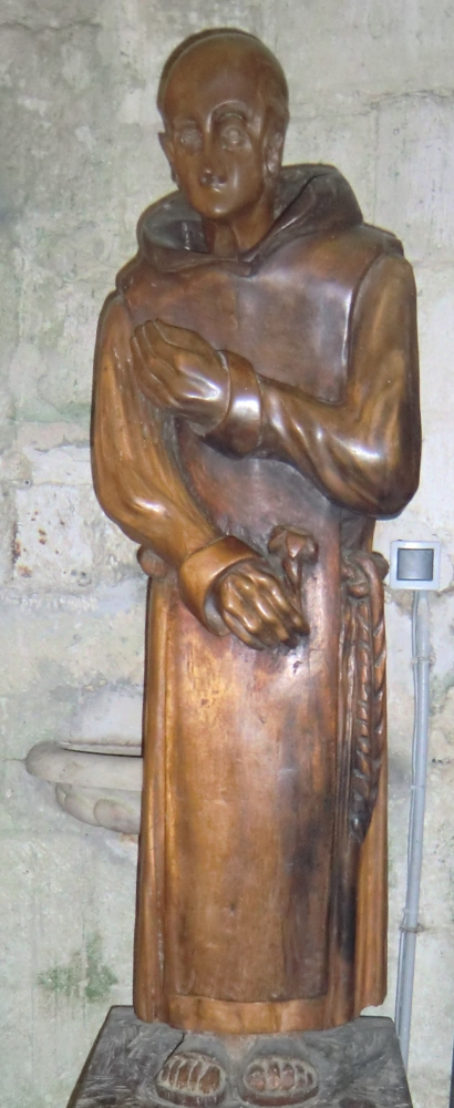 Max Reynaud: Statue in der Kirche des Klosters Léoncel