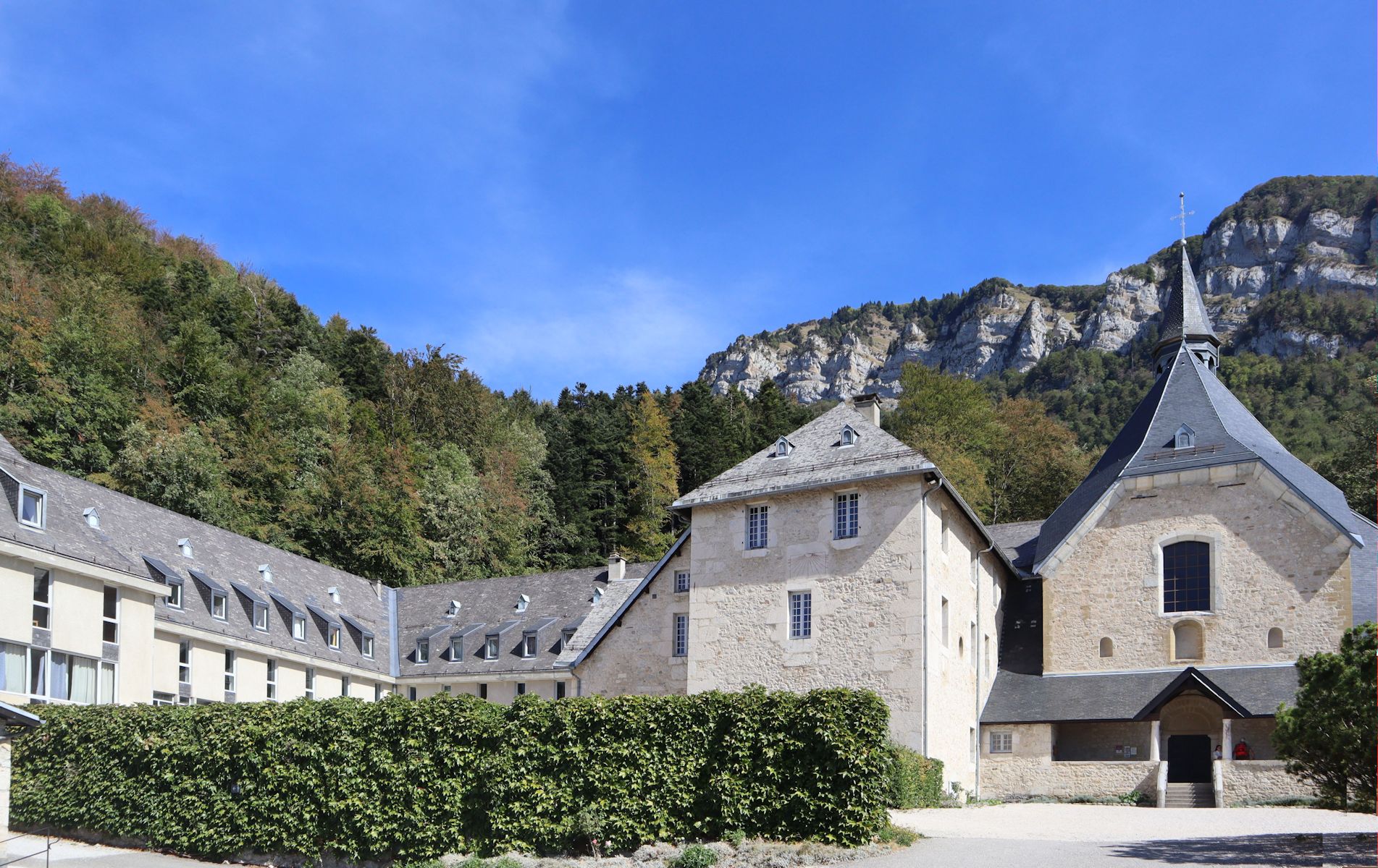 Kloster Notre-Dame de Chalais oberhalb von Voreppe
