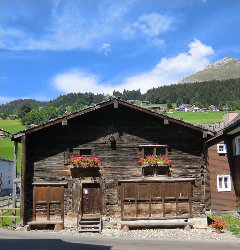 Zwinglis Geburtshaus in Wildhaus, erbaut um 1450