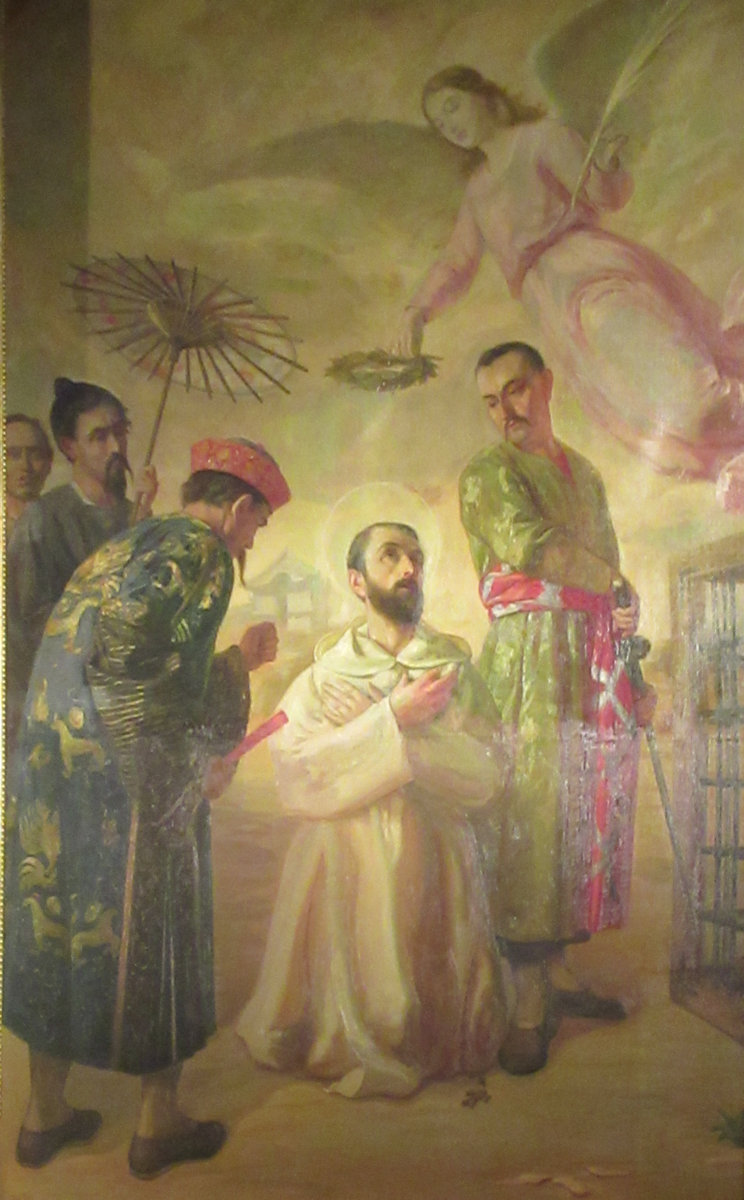 unbekannter Maler: Hyazinths Martyrium, in der Kathedrale in Valencia