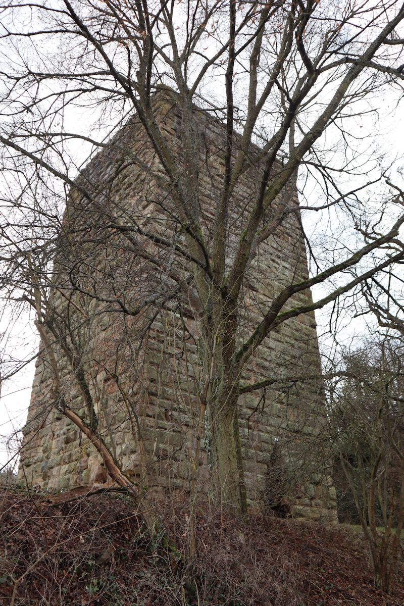 Reste der Burg Sponheim