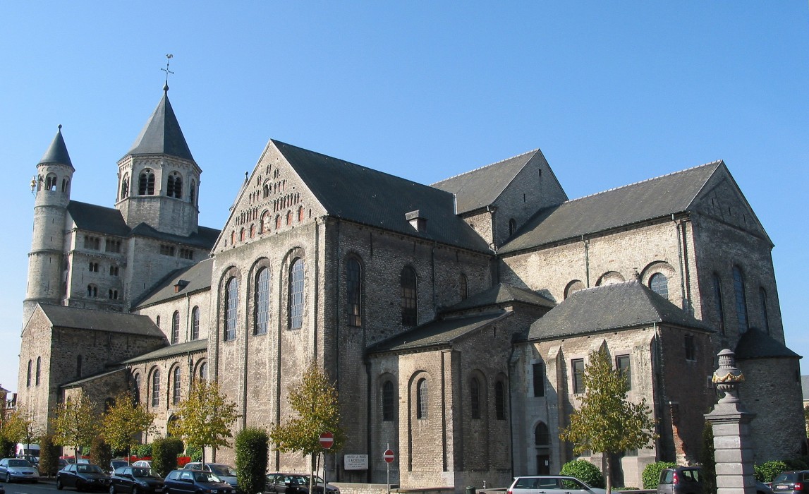 Die nach Getrud benannte frühere Abteikirche in Nivelles