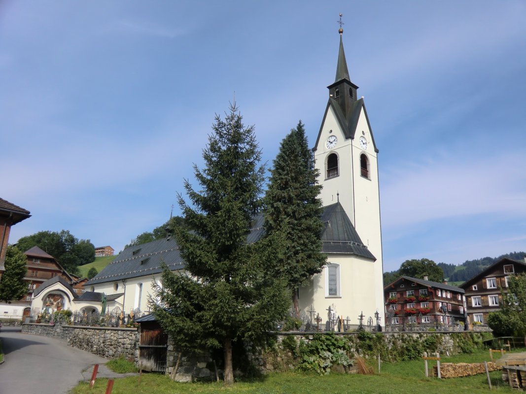 Kirche mit Ilgas Grab in Schwarzenberg