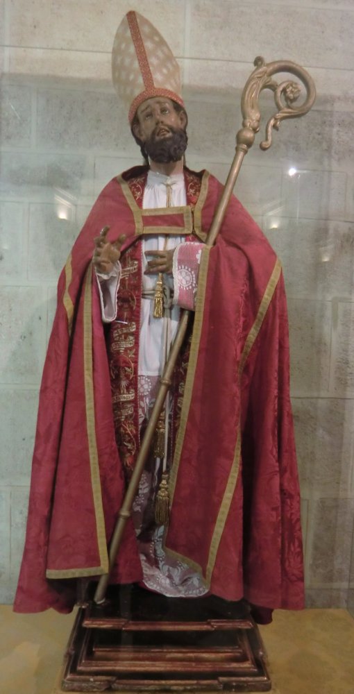 Statue in der Kathedrale in Almería