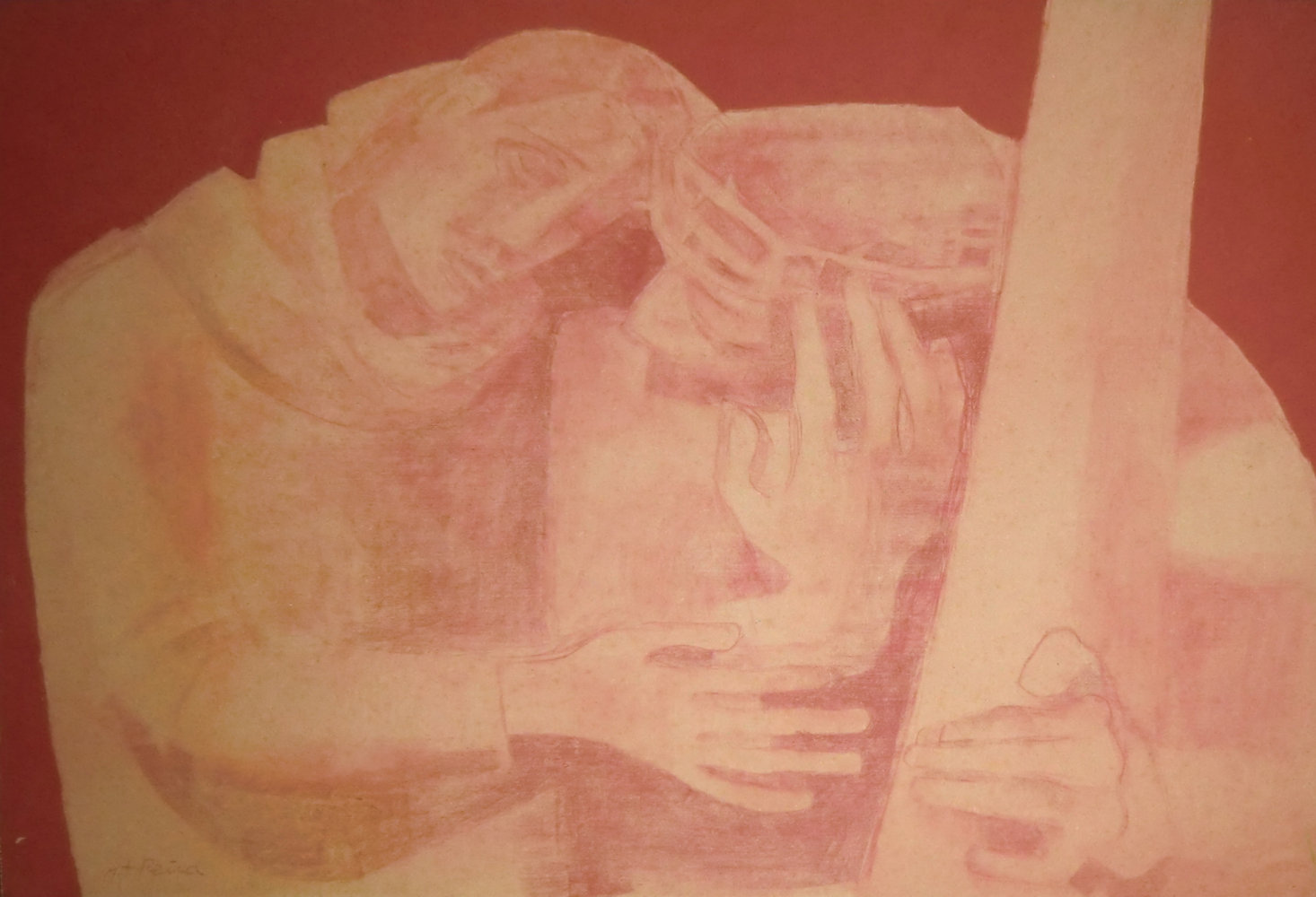 Altarbild für Anicet Adolf Seco Gutiérrez in der Kathedrale in Santander