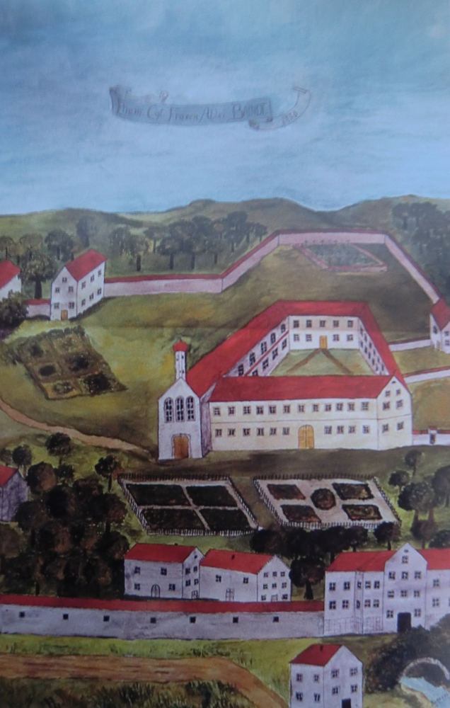 Ansicht des Klosters 1773