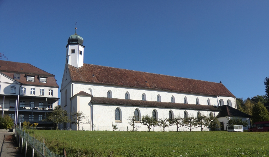 ehemalige Kloster-, heute Pfarrkirche in Baindt