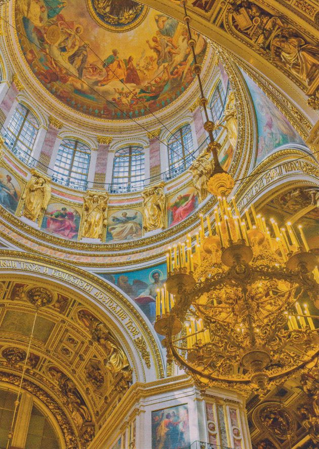 Kuppel der Isaak-Kathedrale in St. Petersburg