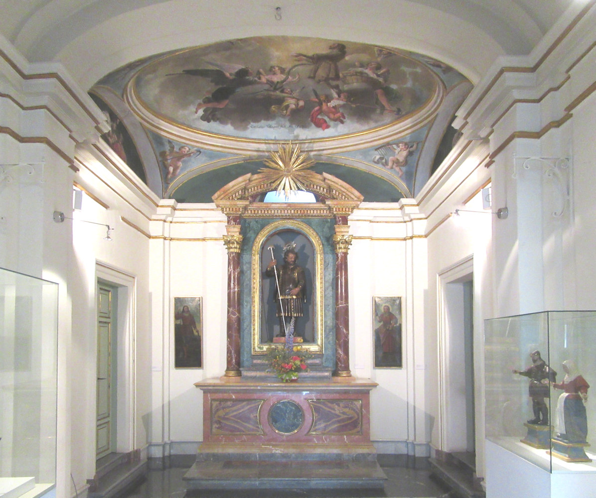Die in den beiden Kammern von Isidor errichtete Kapelle, zuletzt umgestaltet zwischen 1783 und 1789