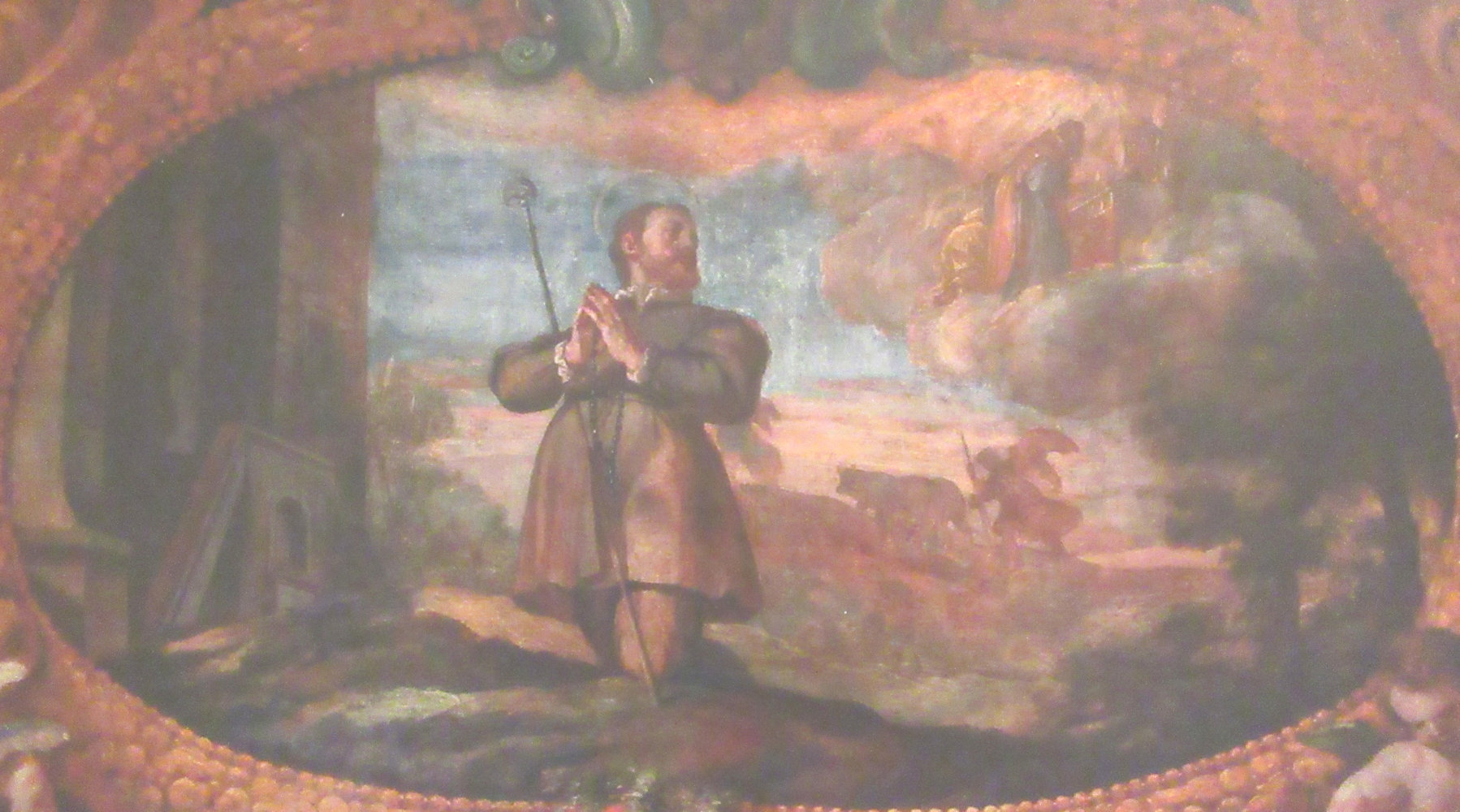 Foto des Gemäldes von Antonio Palomino, 1696, im Rathaus in Madrid