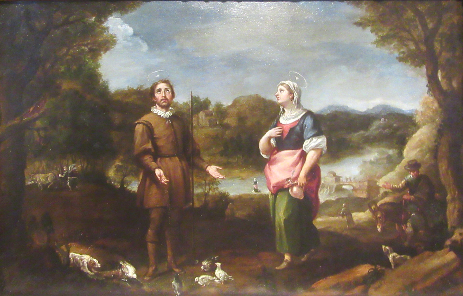 Alonso del Arco (zugeschrieben): Isidor und Maria Toribia, um 1685