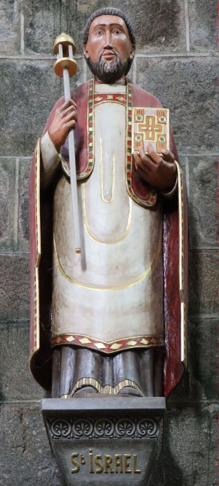 Statue in der Kirche Saint-Pierre-ès-Liens in Le Dorat