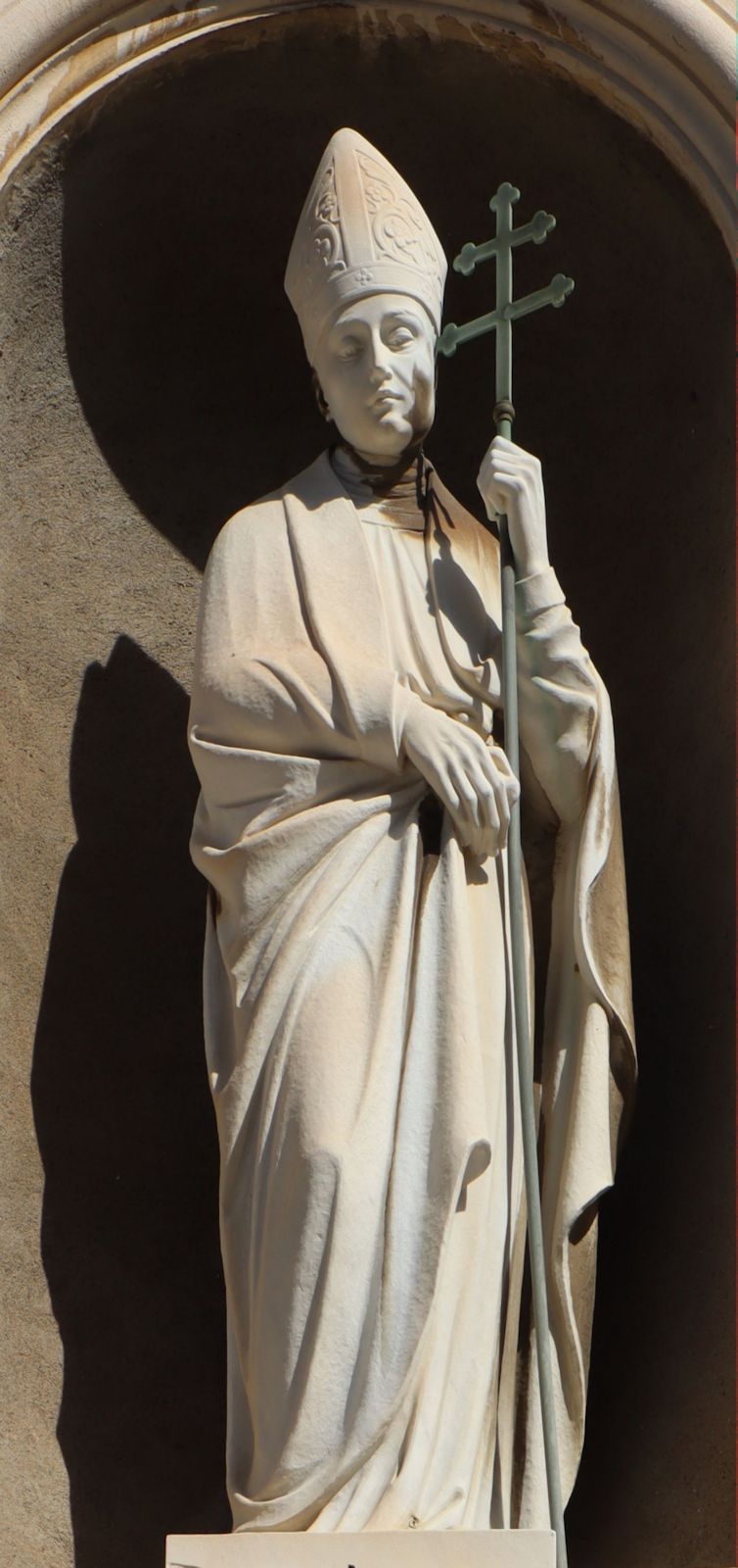 Statue am Sanktuarium Santa Caterina in Varazze