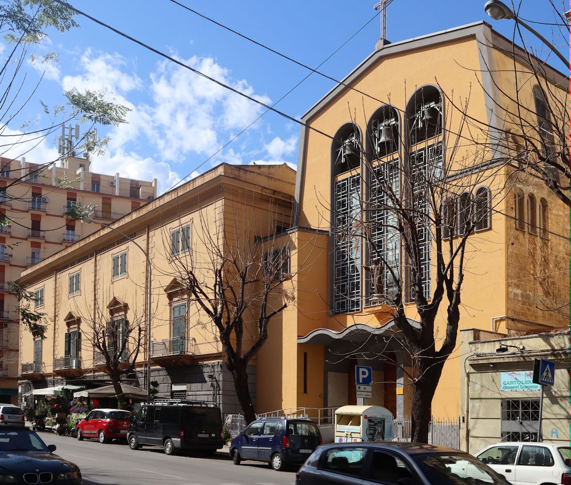 Ordenskirche und - haus der „Suore et Frati Serve dei Poveri” in Palermo
