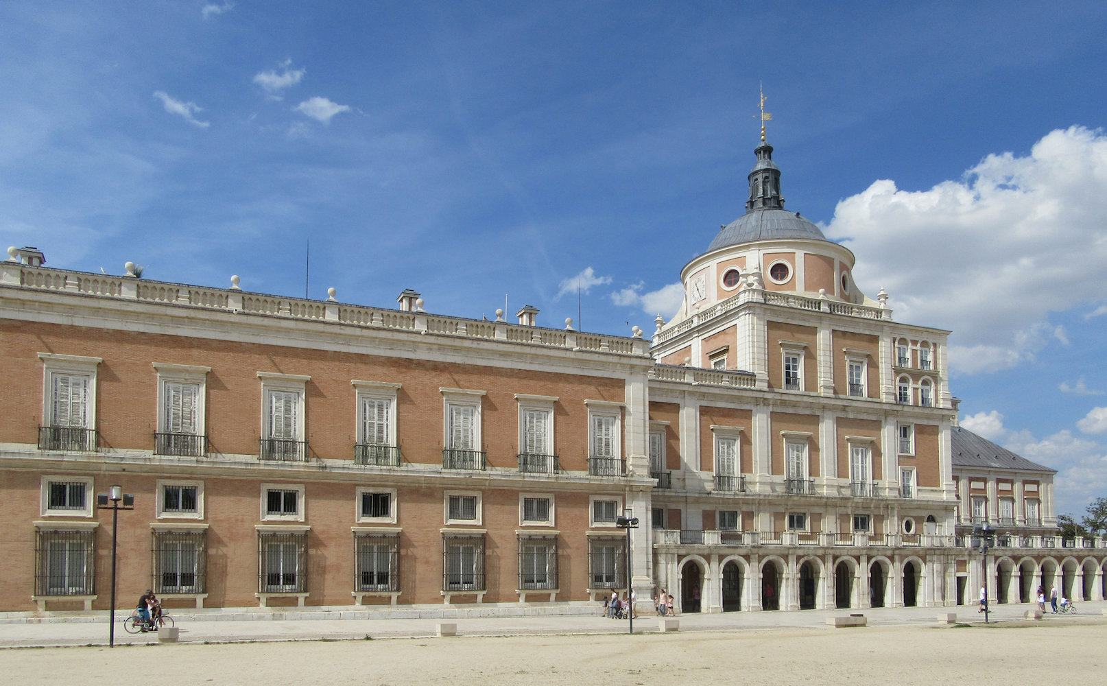 Seitenflügel des Königspalastes in Aranjuez