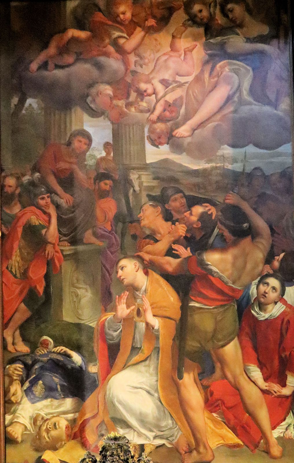 Domenichino: Januarius' Enthauptung, 1641, in der Januarius-Kapelle der Kathedrale in Neapel