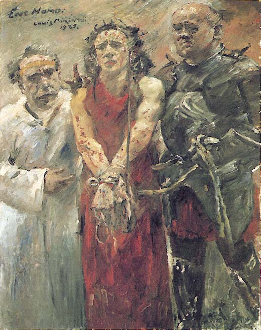 Lovis Corinth: Ecce Homo, 1925, im Kunstmuseum in Basel