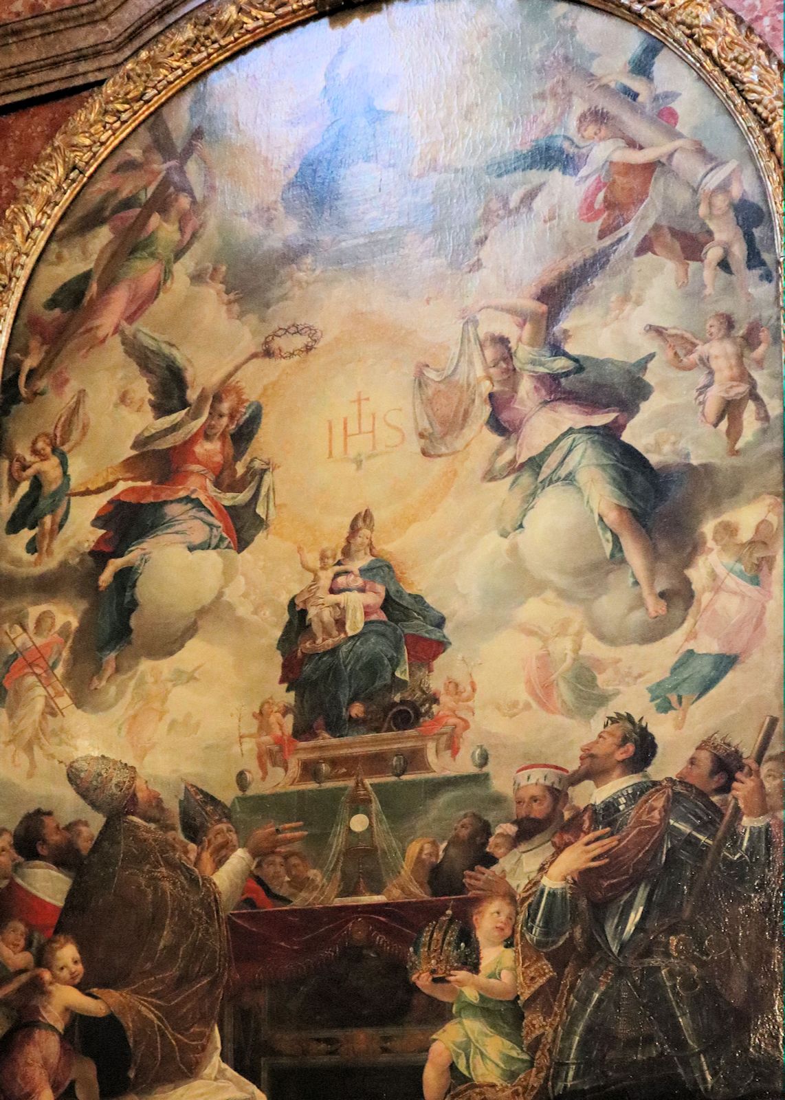 Antonio Maria Viani: Namen-Jesu-Altar, 1588/1589, in der Kirche St. Michael in München