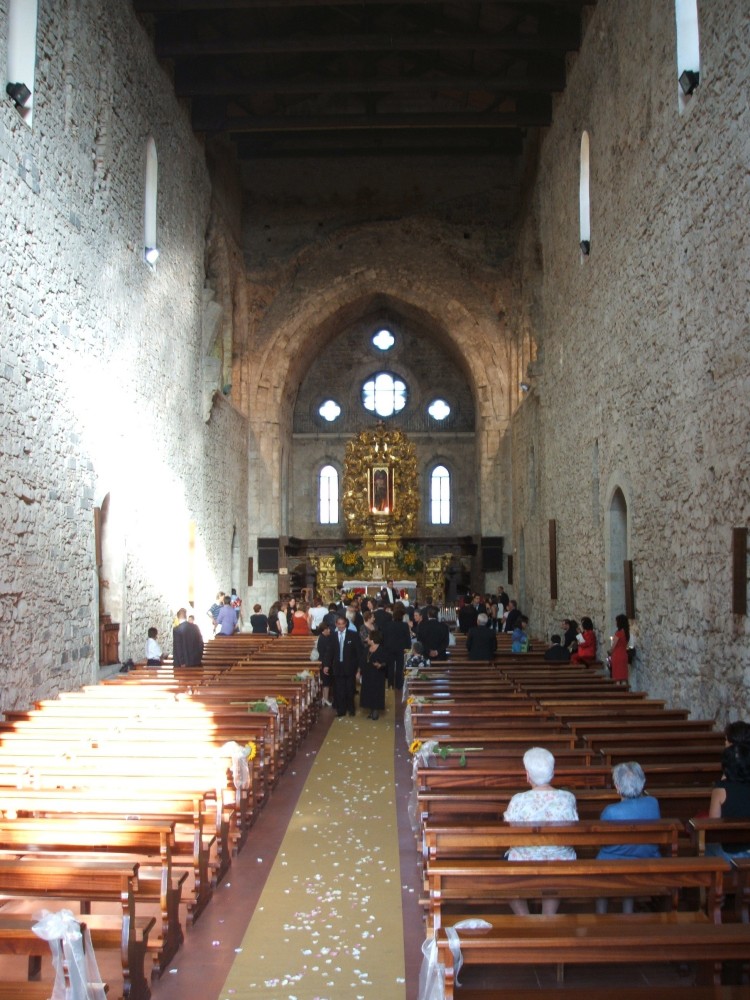 Innenraum der Kirche des Klosters in San Giovanni in Fiore