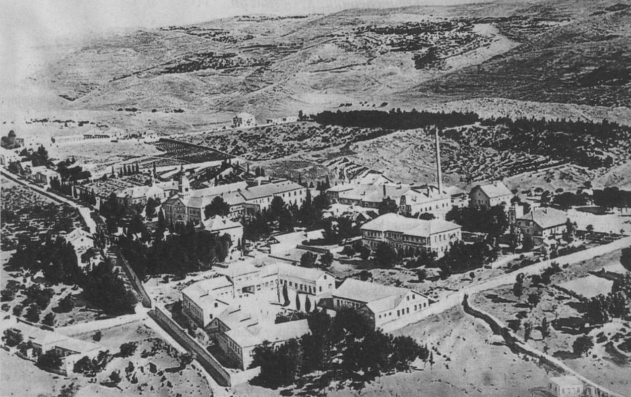 Das syrische Waisenhaus in Jerusalem um 1930