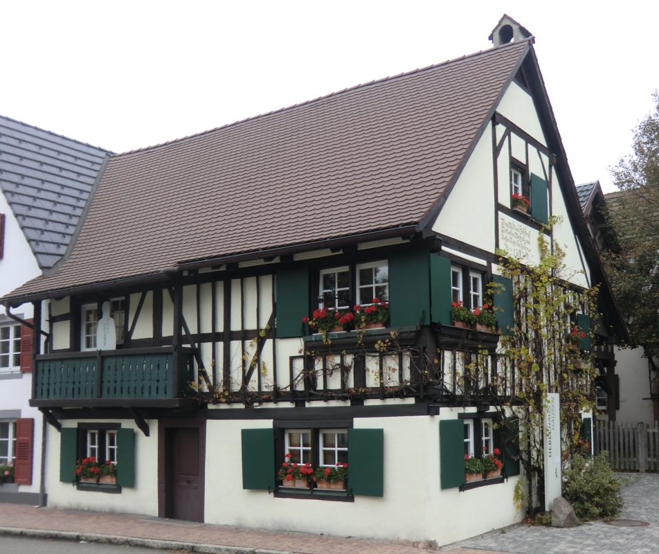 Hebelhaus in Hausen im Wiesental