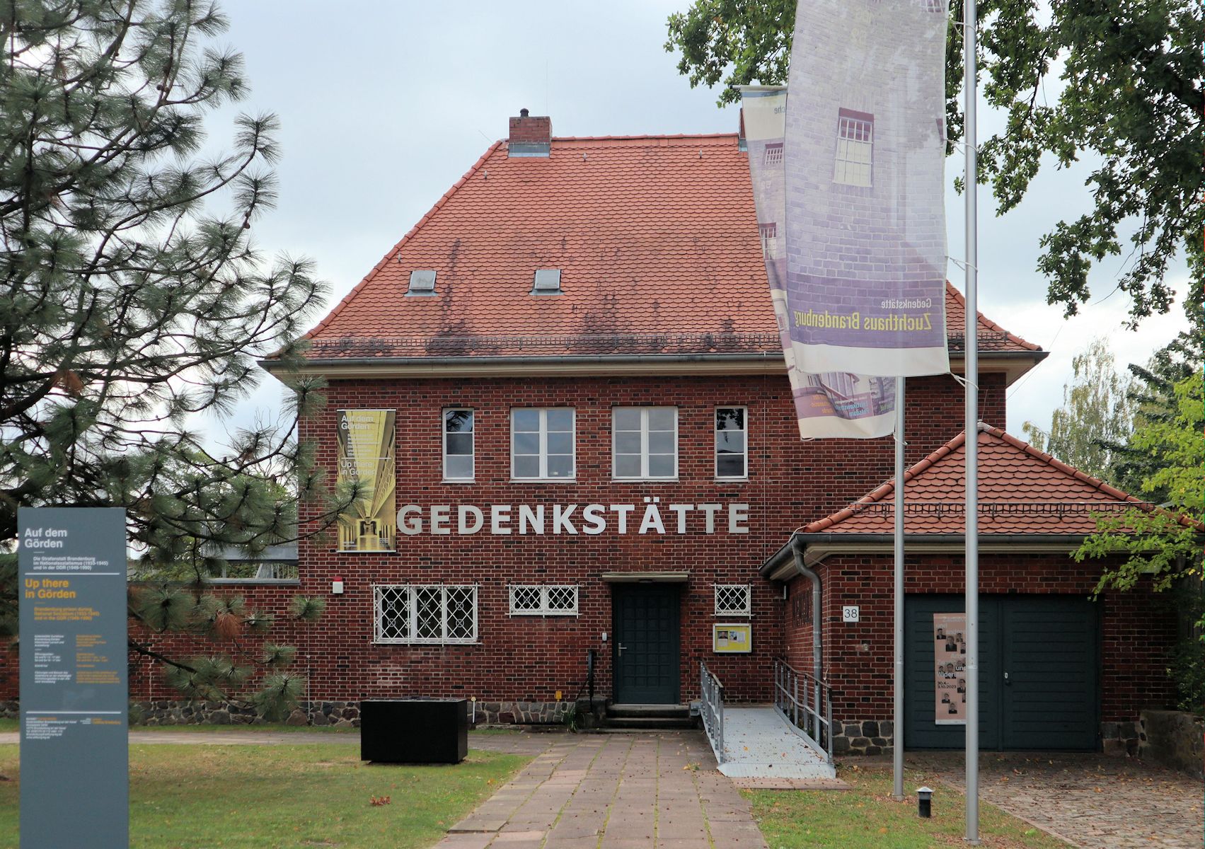 ehemaliges Kommandantenhaus des Zuchthauses, heute Gedenstätte in Brandenburg-Görden