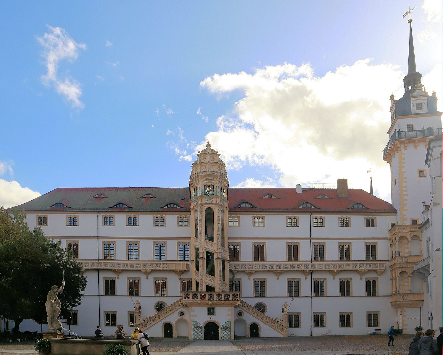 Saalflügel des Schlosses Hartenfels in Torgau