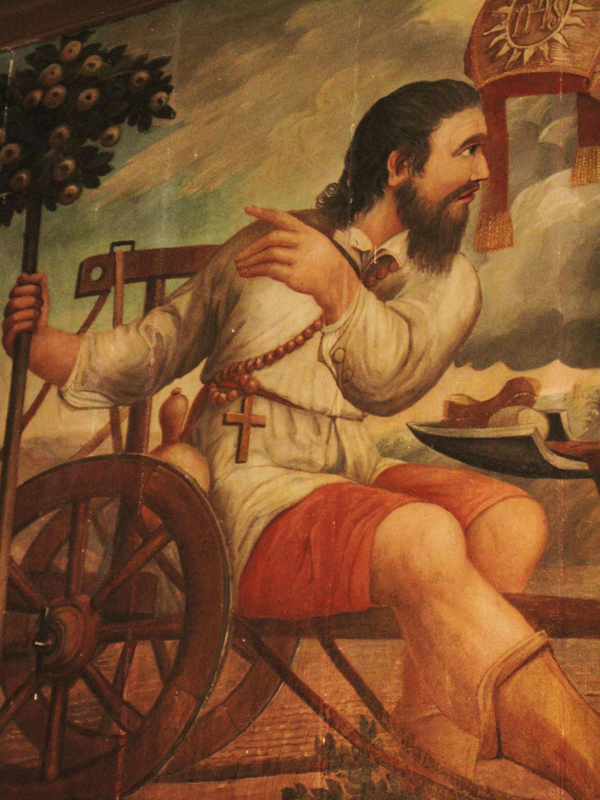 Gemälde in der Pfarrkirche in Tihange
