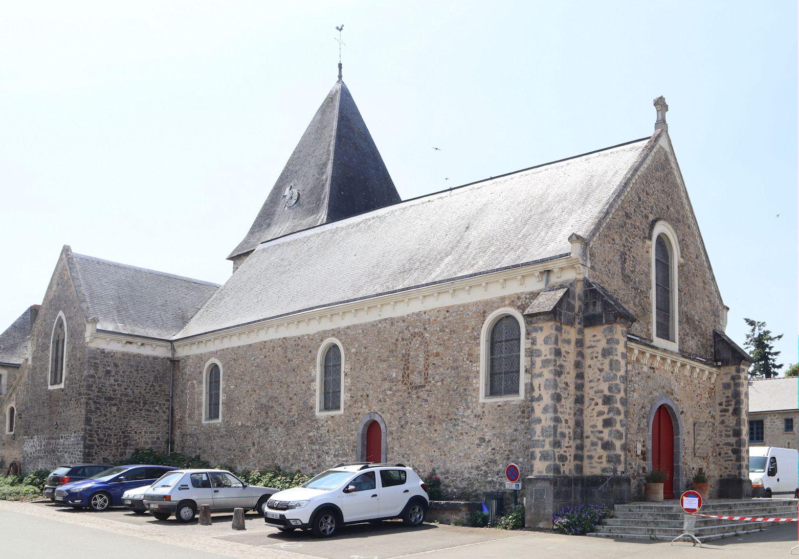 Kirche Notre-DameKirche Notre-Dame</a> in Saulges in Saulges
