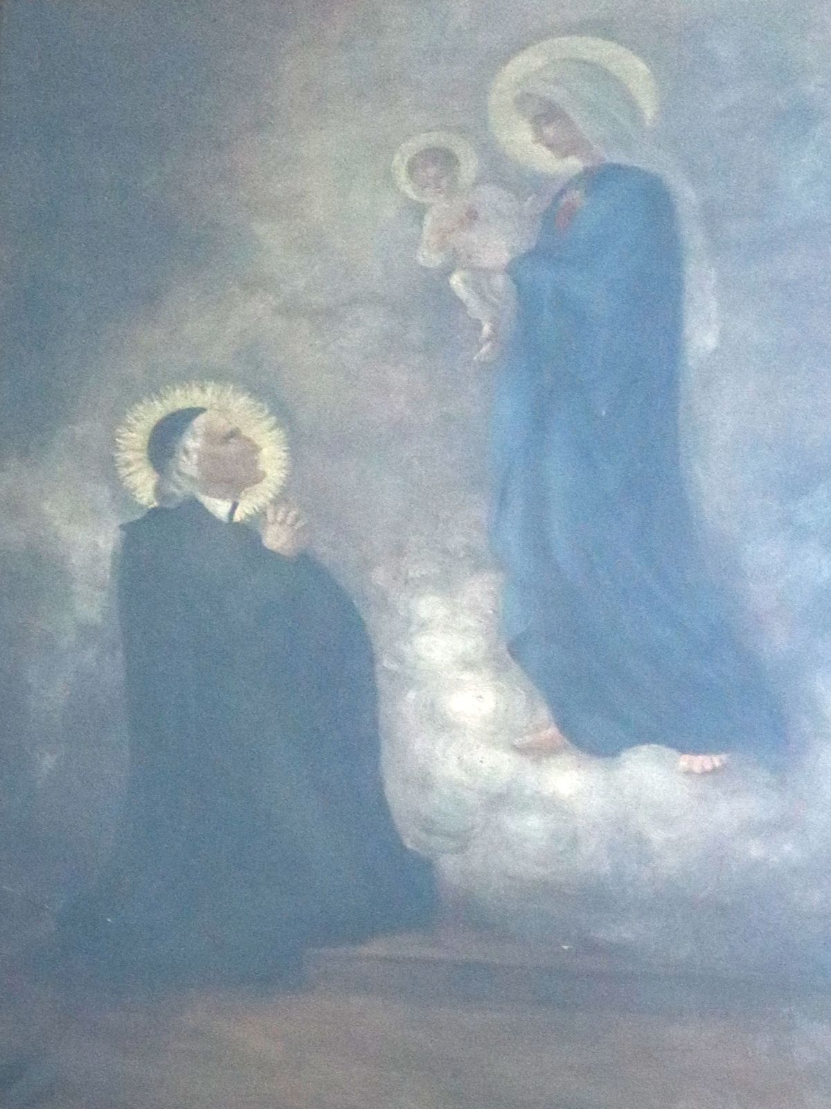 NN: Johannes vor Maria, in der Kirche Saint-Étienne in Caen