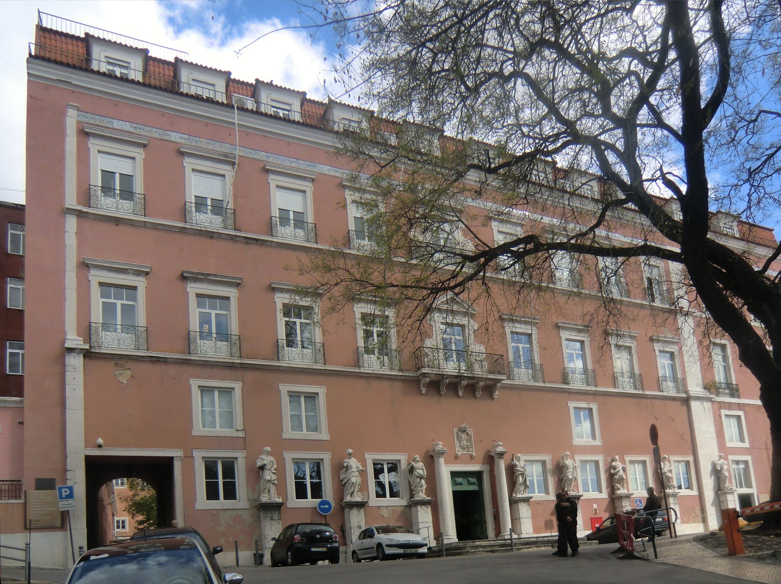 früheres Jesuitenkolleg, heute das Krankenhaus São José in Lissabon
