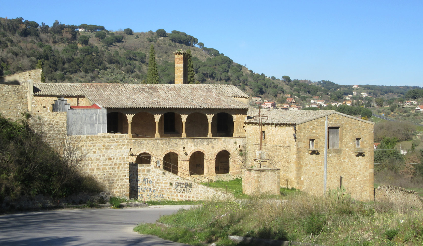 ehemaliges Franziskanerkloster Maria del Gesù nahe Piazza Armerina