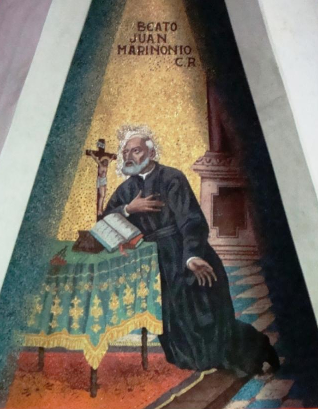 Gustavo A Madero: Mosaik in der Kirche San Cayetano in Mexiko City