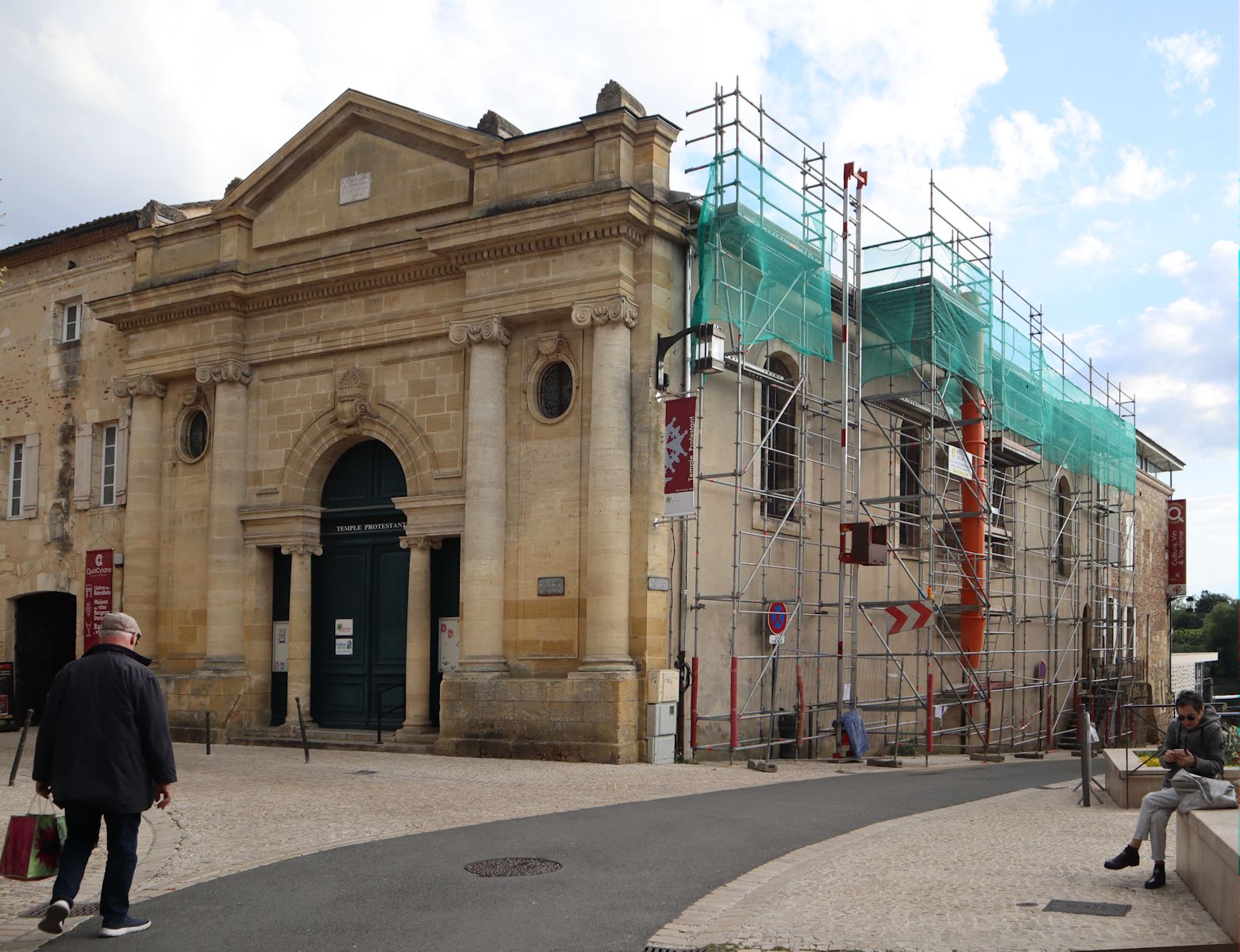 Protestantischer Tempel in Bergerac heute