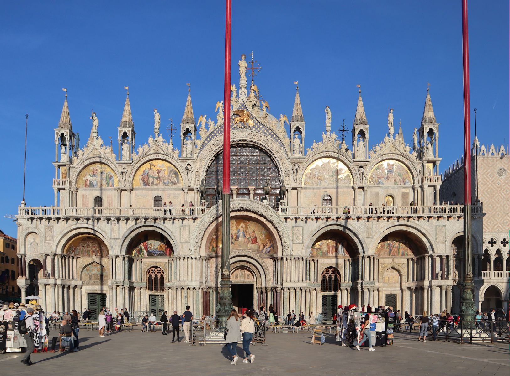 Markusdom in Venedig, seit 1807 - nach dem Ende der Republik Venedig - Sitz des Patriarchen