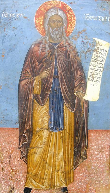 sveti Janez Xeni iz Krete - menih